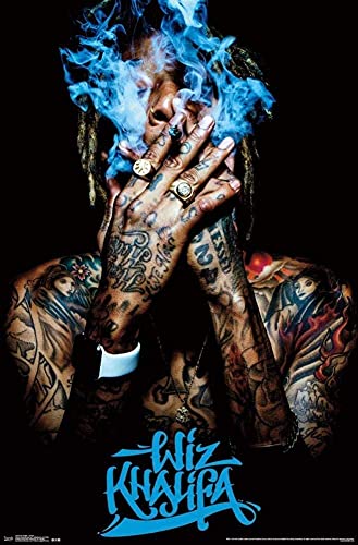 Poster Trident Collection Wiz Khalifa, 30,5 x 45,7 cm von Blue Throat