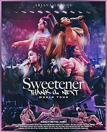 Trident Collection Ariana Grande Sweetener Breathing Poster, 30,5 x 45,7 cm von Blue Throat