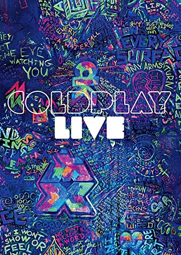 Trident Collection Coldplay Live Poster, 30,5 x 45,7 cm von Blue Throat