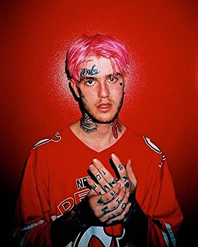 Blue Throat Trident Collection Emo Thick Lil Peep American Rapper Poster 30,5 x 45,7 cm von Blue Throat