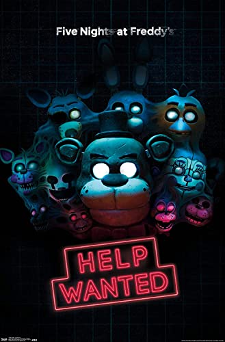 Trident Collection Five Nights at Freddy's - Help Wanted Poster, 30,5 x 45,7 cm von Blue Throat