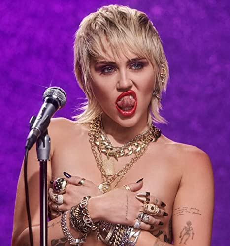 Trident Collection Miley Cyrus American Sänger-Songwriter, 30,5 x 45,7 cm von Blue Throat