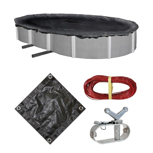 Blue Wave 12-ft x 20-ft Oval Rugged Mesh Above Ground Pool Winter Cover Blue Wave 12-ft x 20-ft Oval Rugged Mesh Above Ground Pool Winter Cover von Blue Wave