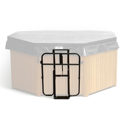 Heatwave Premium Spa Cover Lift - Gasfeder-Design für einfaches Entfernen der Abdeckung & langlebiger, pulverbeschichteter Stahl - Whirlpool-Abdeckungsheber kompatibel mit den meisten Spas, Keine von Blue Wave
