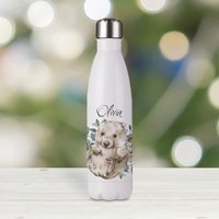 Personalisierte Trinkflasche - Baby Wombat, Thermos-Trinkflasche Personalisierte Trinkflasche - Baby Wombat, Thermos-Trinkflasche von BlueBoxGiftsAU