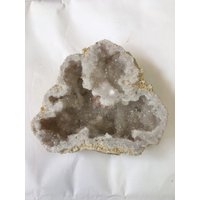 Quarz Kristall Geode Scheibe Große Bergkristall Mineral Heilung Natürlich Funkelnd von BlueCrystalRockShop