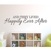 Wandtattoos - Happily Ever After Andthey Lived Aufkleber Wandtattoos - Happily Ever After Andthey Lived Aufkleber von BlueDesignCo