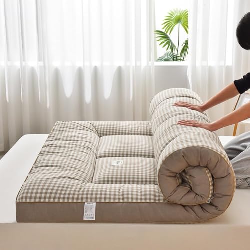 Japanische Futon-Matratze, Bodenmatratze, Weiche Tatami-Schlafmatte Für Erwachsene, Tragbar, Faltbar, Camping-Auto-Pad, Schlafsaal Japanische Futon-Matratze, Bodenmatratze, Weiche Tatami-Schlafmatte Für Erwachsene, Tragbar, Faltbar, Camping-Auto-Pad, Schlafsaal von BlueDog