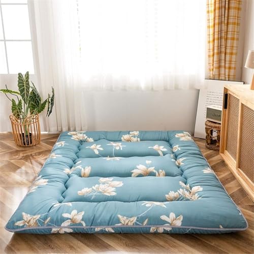 Japanische Futon-Matratze, Faltbare Tatami-Matte, Tragbare Schlafunterlage, Bodenmatratze, Verdickte Schlafmatratze, Camping-Matratze Japanische Futon-Matratze, Faltbare Tatami-Matte, Tragbare Schlafunterlage, Bodenmatratze, Verdickte Schlafmatratze, Camping-Matratze von BlueDog