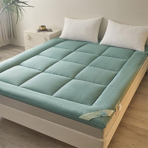 Japanische Tatami Futon Matratze Gepolsterte Japanische Bodenmatratze Gesteppte Bett Matratzenauflage Extra Dicke Faltbare Isomatte Atmungsaktive Gästebett Camping Matratze von BlueDog