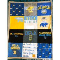 Ucla Quilt - Personalisierbar Ucla Quilt - Personalisierbar von BlueJsDesigns