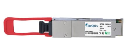 BlueOptics© QSFP28 Transceiver, LC-Duplex, 100GBASE-ER4 Lite, Singlemode Fiber, internes WDM 4x1296-1309nm, 30KM, 0°C/+70°C, DDM (BO28L13630D-BO) Marke von BlueOptics