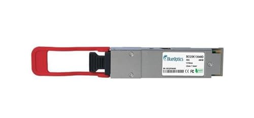 BlueOptics Kompatibler Edge Core QSFP-40G-ER4 BO25K13640D QSFP Transceiver, LC-Duplex, 40GBASE-ER4, Singlemode Fiber, 1310nm, 40KM, 0°C/+70°C, DDM (QSFP-40G-ER4-EE-BO) Marke von BlueOptics