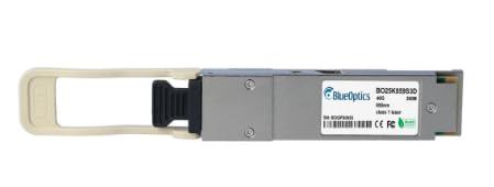 BlueOptics Kompatibler Lenovo 00FE325 BO25K859S3D QSFP Transceiver, MPO/MTP, 40GBASE-ESR4, Multimode Fiber, 4x850nm, 300 Meter, 0°C/+70°C (00FE325-BO) Marke von BlueOptics