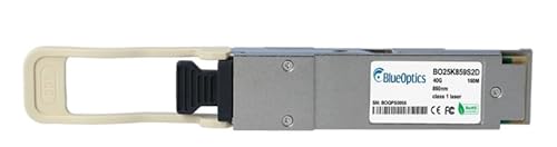 BlueOptics Kompatibler Source Photonics QSFP-40G-PLR4 BO25K13910D QSFP Transceiver, MPO/MTP, 40GBASE-PLR4, Singlemode Fiber, 1310nm, 10KM, 0°C/+70°C (QSFP-40G-PLR4-SP-BO) Marke von BlueOptics
