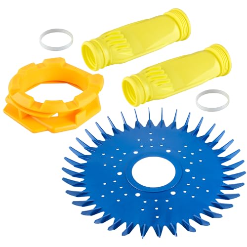Blue Stars Poolreiniger W70329 Rippenscheibe & W69698 Membran & W70327 Fußpolster-Set Ersatzteil von Blue Stars – exakte Passform für Zodiac Baracuda G2, G3 oder G4, Ranger 1500 Modelle, etc. von BlueStars