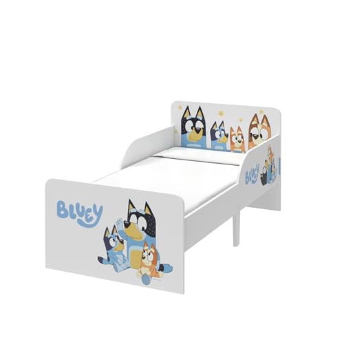 BlueY Kinderbett aus Holz, 70 x 140 cm, Matratze nicht im Lieferumfang enthalten von BlueY