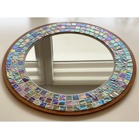 Mosaik Spiegel - Wandbehang | Auf Bestellung Erhältlich von Bluebellart22