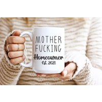 Mutter Vögelt Hausbesitzer - Neuer Geschenk, Lustiges Housewarming Einweihungsparty Tasse, Neues Geschenk von Bluebubbly