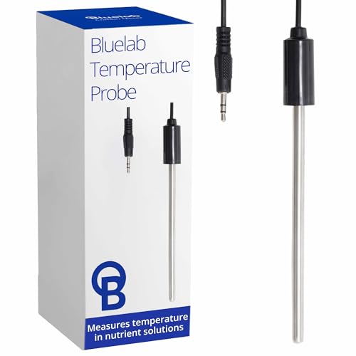 Bluelab PROBTEMP Temperature Sonde - Ersatz Fühler für Ihr Digital Pflanze Test Messgerät, Gewächshaus Monitor or pH Controller; Messen Temperatur Wert in Hydrokultur Garten Wasser Pumpe Dosier System von Bluelab