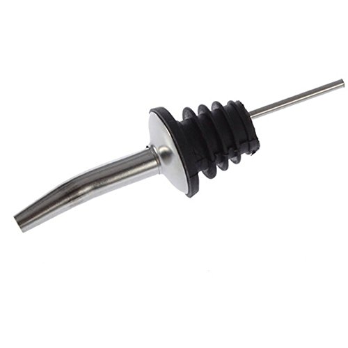 Bluelans® Edelstahl Freeflow Ausgießer – 5 Stück Flaschenausgießer, 12 Stück, Spirit Ausgießer, Getränke Ausgießer, Öl Ausgießer, Flasche Ausgießer, edelstahl, 1 Stück von Bluelans