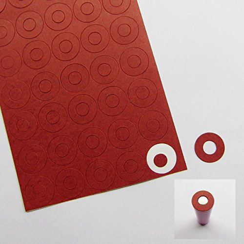 Bluelover 200Pcs Karton 18650 Batterie Isolatoren Elektrisches Isolierendes Klebepapier von Bluelover