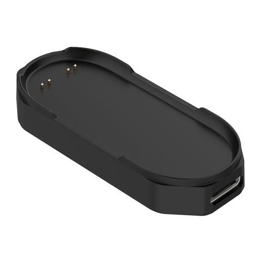 Blueshaweu Ladegerät Ladekabel USB C Kompatibel mit PLAUD NotePin Sprachrekorder, Tpy C Ladekabel und Ladestation für NotePin KI-Sprachrekorder (Nur Ladegerät, schwarz) von Blueshaweu