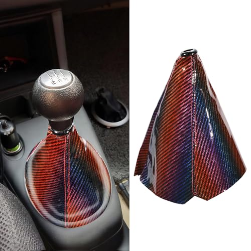 Blueshyhall Auto Schaltsack Glanz mit Carbon Motiv, Universalle Schaltknauf Sack aus PVC, Schalthebel Bezug Abdeckung Staubschutzhülle Sport-Stil, Auto Schaltknauf Überzug Tuning Zubehör (Merhfarbig) Blueshyhall Auto Schaltsack Glanz mit Carbon Motiv, Universalle Schaltknauf Sack aus PVC, Schalthebel Bezug Abdeckung Staubschutzhülle Sport-Stil, Auto Schaltknauf Überzug Tuning Zubehör (Merhfarbig) von Blueshyhall