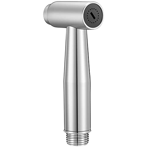 Blueshyhall Bidet Sprayer Head, Bidetbrausekopf mit Einstellbarem Wasserdruck, Bidetbrause mit Wasserstop, Bidet Brause Hahn für Toilette von Blueshyhall