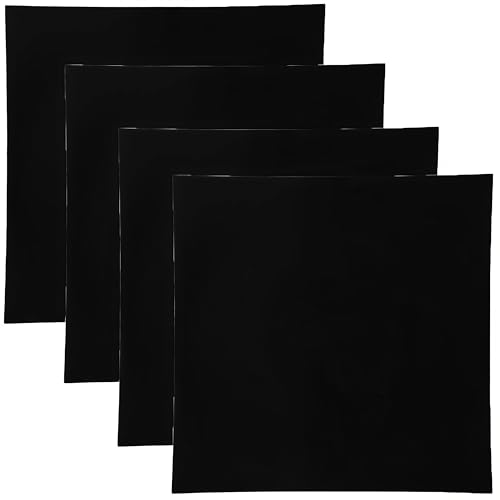 BLUESKY Elegant & Chic Ladegeräte, quadratisch, flach, schwarz, 33 cm, langlebiges Material, ideal für Dinnerpartys und Veranstaltungen, 4 Stück BLUESKY Elegant & Chic Ladegeräte, quadratisch, flach, schwarz, 33 cm, langlebiges Material, ideal für Dinnerpartys und Veranstaltungen, 4 Stück von Bluesky