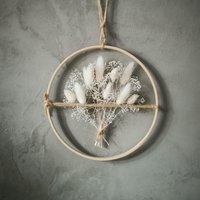 Trockenblumenkranz Weiß - Blumenring Zur Geburt | Baby Shower Geschenk & Kinderzimmer Deko Trockenblumenkranz Weiß - Blumenring Zur Geburt | Baby Shower Geschenk & Kinderzimmer Deko von Bluetenkonfetti