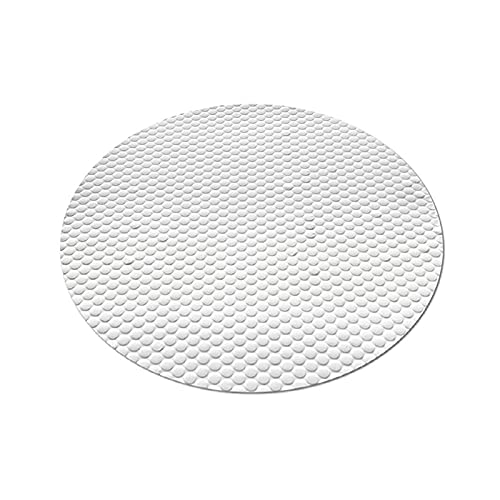 Bluetooth earphone Swimmingpool Solardeckel, Pool Whirlpool Staubdicht Wärmebehandlung Runder Schwimmbad Protektordecke for Außenpool, Hält Blätter Schmutz In Insekten (Size : 152cm) von Bluetooth earphone