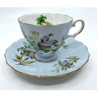 Grosvenor Hellblaue Teetasse Und Untertasse von Bluewillowteashop