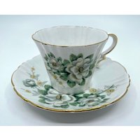 Royal Standard Florale Teetasse Und Untertasse von Bluewillowteashop