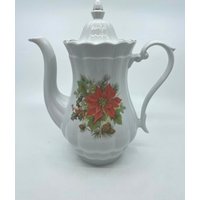 Walbrzych Polen Weihnachtsstern Kaffeekanne Walbrzych Polen Weihnachtsstern Kaffeekanne von Bluewillowteashop