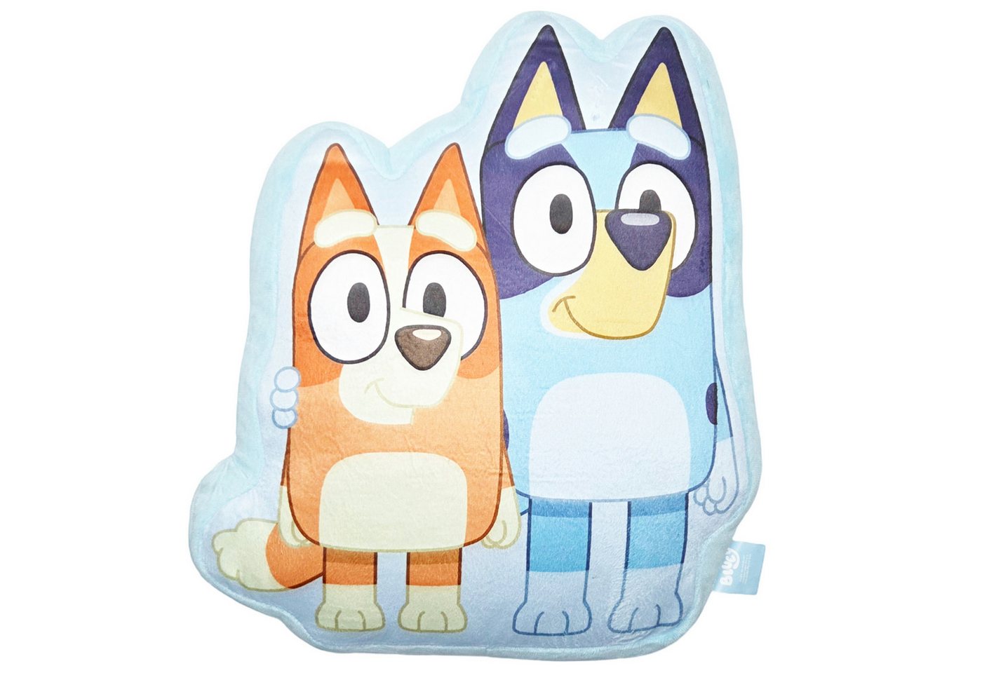 Bluey Dekokissen Bluey & Bingo 3D Dekokissen - Kuschelkissen 35x30x5 cm von Bluey