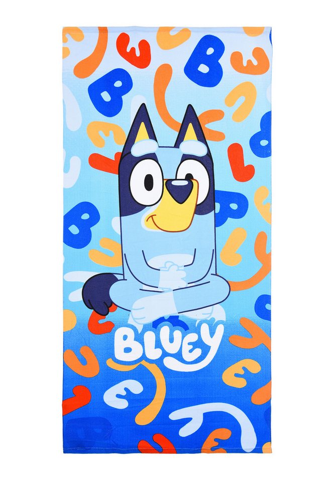 Bluey Handtuch Badetuch Strandtuch für Mädchen von Bluey