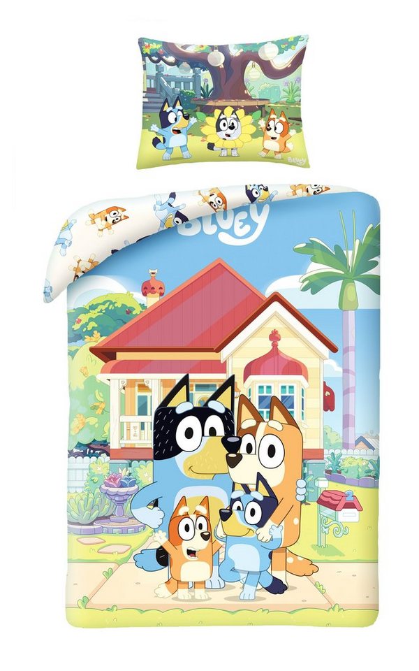 Bluey Kinderbettwäsche Bluey Kinderbettwäsche 140 x 200 cm von Bluey
