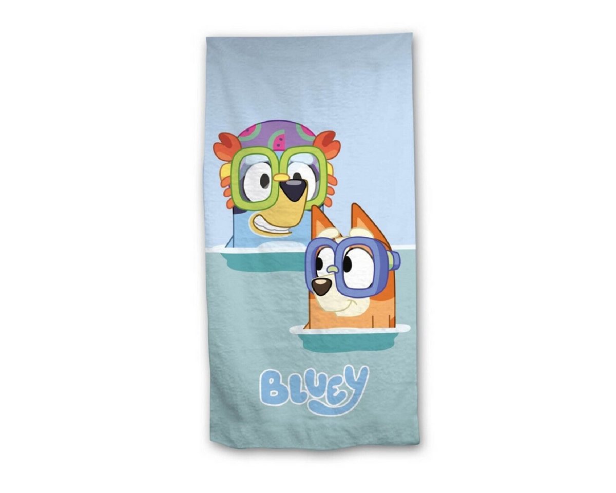 Bluey Strandtuch Baumwollhandtuch Badehandtuch Strandtuch 70x140 cm aus Baumwolle, Baumwolle (1-St) von Bluey