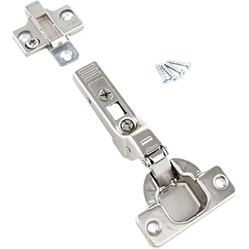 BLUM Clip top Profiltür-Scharnier | Möbelband; Mittelanschlag, 2 Stück inkl. Montageplatten, Schrauben und Montageanleitung BLUM Clip top Profiltür-Scharnier | Möbelband; Mittelanschlag, 2 Stück inkl. Montageplatten, Schrauben und Montageanleitung von Blum