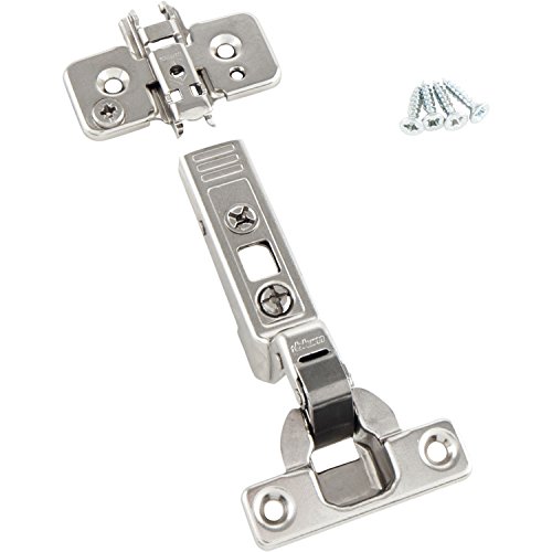 BLUM Clip top Mini-Scharnier | Möbelband; Innenanschlag, 2 Stück inkl. Montageplatten, Schrauben und Montageanleitung BLUM Clip top Mini-Scharnier | Möbelband; Innenanschlag, 2 Stück inkl. Montageplatten, Schrauben und Montageanleitung von Blum