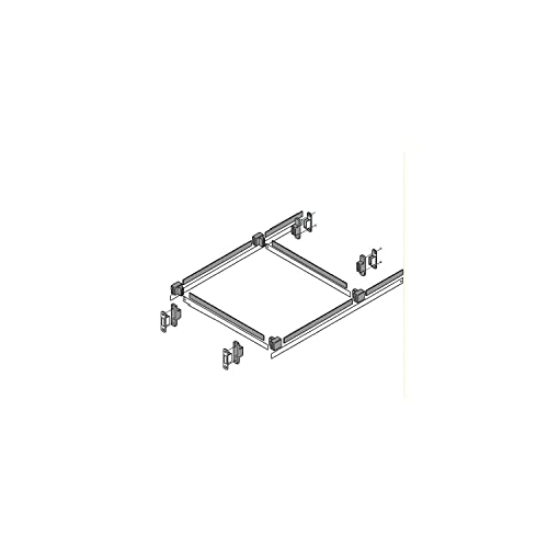 BLUM Metabox Metafile Relingset für Hängeregister ZRM. 5500, Stahl cremeweiß von Blum