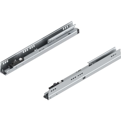 Blum Tandembox Korpusschiene BLUMOTION M, Seitliche Montage, Legierter Stahl, Silber, 350 mm, 30 kg, Schubkastenlaufschiene Blum Tandembox Korpusschiene BLUMOTION M, Seitliche Montage, Legierter Stahl, Silber, 350 mm, 30 kg, Schubkastenlaufschiene von Blum