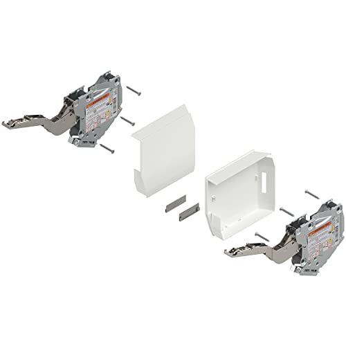 Blum Aventos HK S Klappscharnier Liftbeschlag Klappenhalter Hochklappbeschlag Kraftspeicher Set 960-2115 seidenweiß von Blum