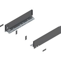 Blum LEGRABOX Zarge, Höhe M 90,5 mm, NL 400 mm, links/rechts, für LEGRABOX pure, oriongrau matt von Blum