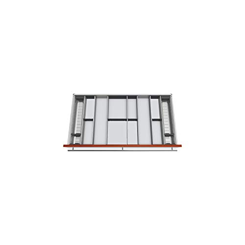 Blum Orga-Besteckeinsatz Facheinteilungs-Set KB 1000-1099mm, NL 500mm, grau von Blum