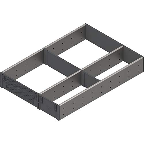 Blum Orga-Line Space Corner Organizer Besteckeinsatz für die Schublade Länge 450 mm Edelstahl/Kunststoff von Blum