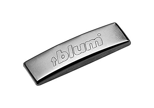 Blum Scharnier-Abdeckkappe mit Logo, Teilenummer 70.1503BP Passend für Clip-Top, Stahl, gerader Arm, Scharnier-Abdeckkappe für 110, 100 und 95 Grad (4) von Blum
