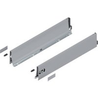 Blum TANDEMBOX Zarge, Höhe K 115 mm, NL 600 mm, links/rechts, für TANDEMBOX antaro, R9006 weissaluminium von Blum