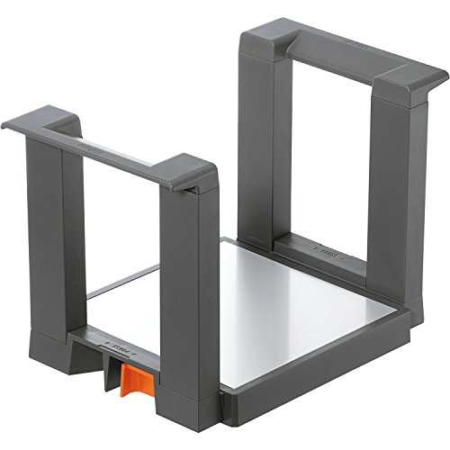 Blum AMBIA-LINE Tellerhalter bis zu 12 Teller, Oriongrau Matt, aus Kunststoff/Edelstahl, Verstellbar, rutschfest, Küchen Organizer Blum AMBIA-LINE Tellerhalter bis zu 12 Teller, Oriongrau Matt, aus Kunststoff/Edelstahl, Verstellbar, rutschfest, Küchen Organizer von Blum